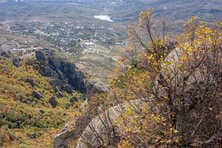 Долина привидений вид со смотровой горы Демерджи