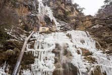 водопад учен-су зомои в Крыму на боткинсои тропе пхото
