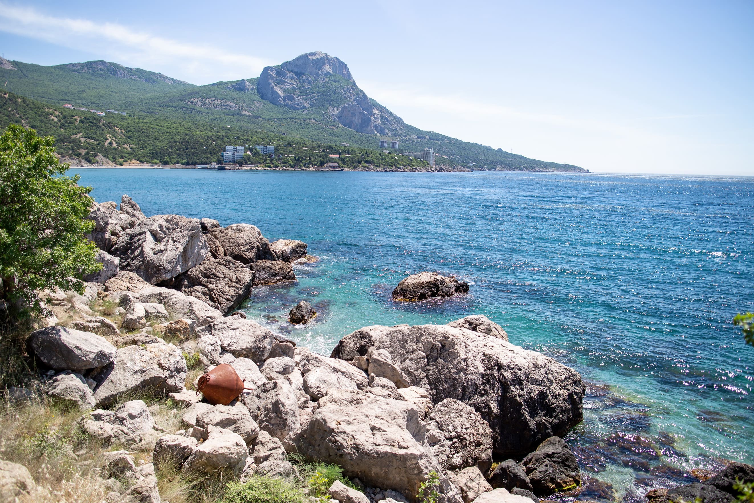 Ласпинская бухта - дикие пляжи в Крыму