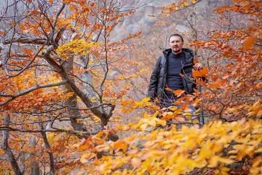 фотосессия в осеннем Крыму на горе Демерджи фотограф илья клычев