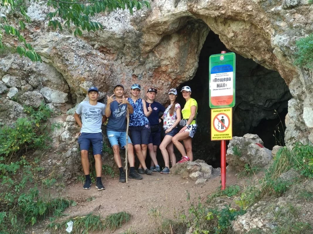 Пещера МАН на горе Демерджи в Крыму