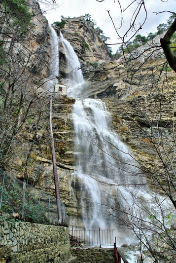 Водопад Учан-Су на Боткинской тропе