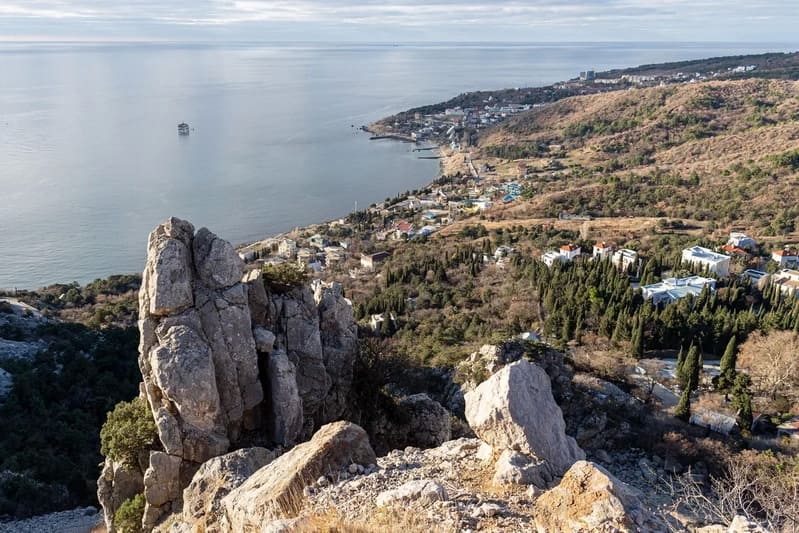 Поселок Кацивели в Крыму