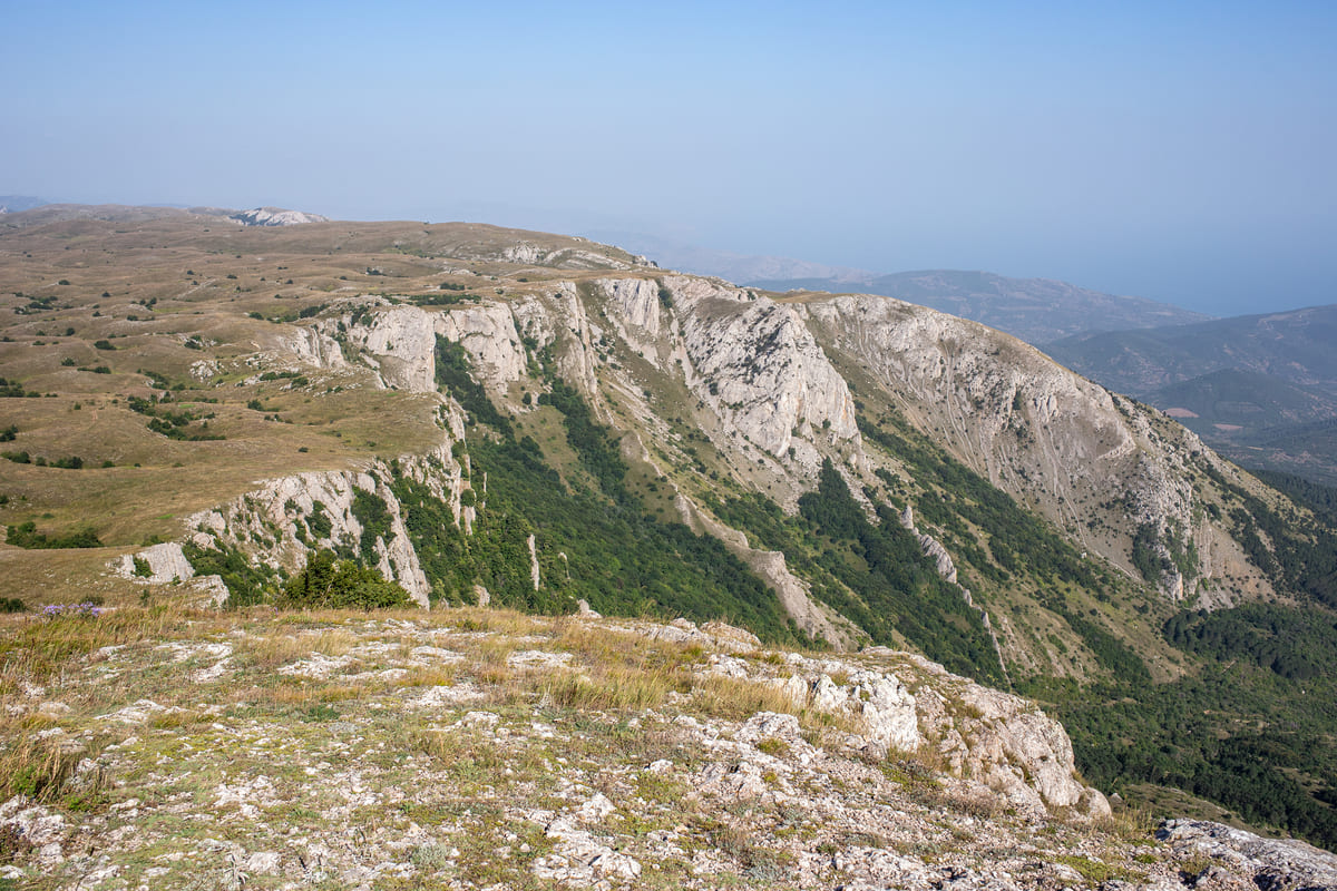 Плато Караби в пешем многодневном походе по горам Крыма