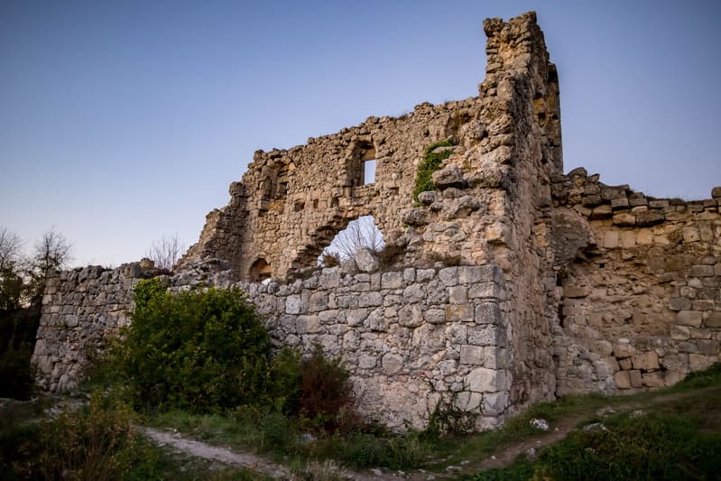 Развалины крепости