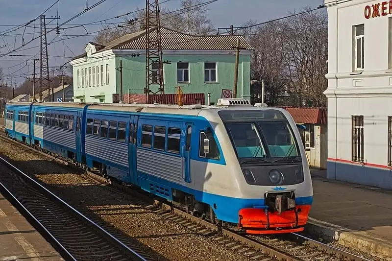 Рельсовый автобус в Крым